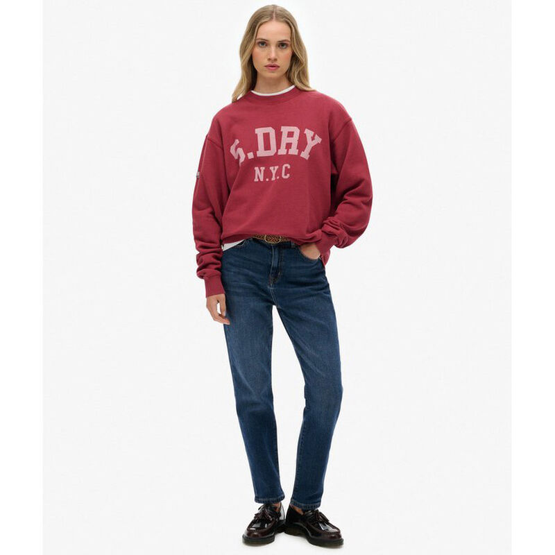 Superdry Athletic Essentials Slouchy Crew Sweatshirt image number 3